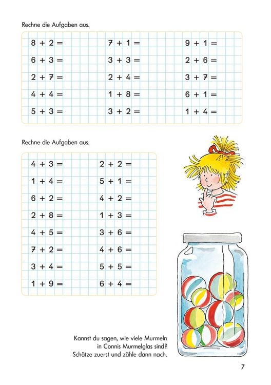 Produktbild: Conni Gelbe Reihe (Besch&auml;ftigungsbuch): Conni Erstes Rechnen