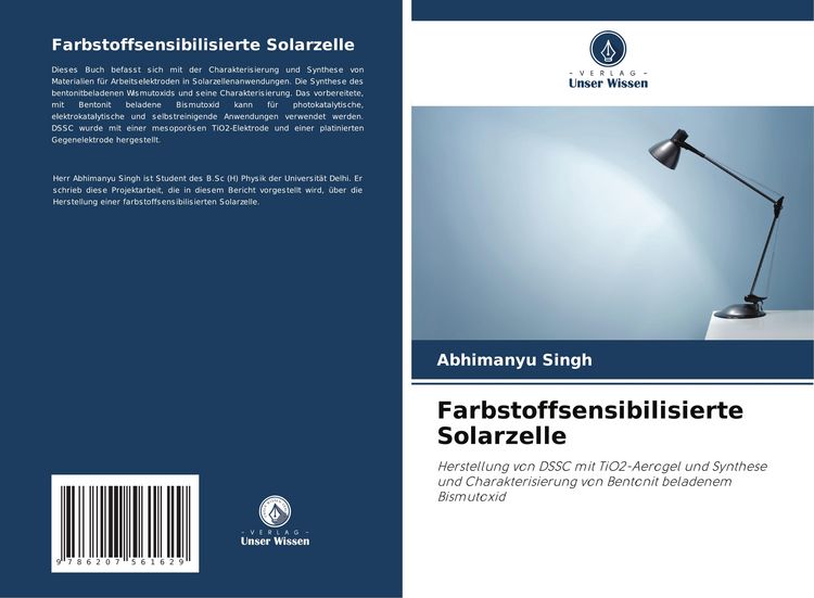 Produktbild: Farbstoffsensibilisierte Solarzelle