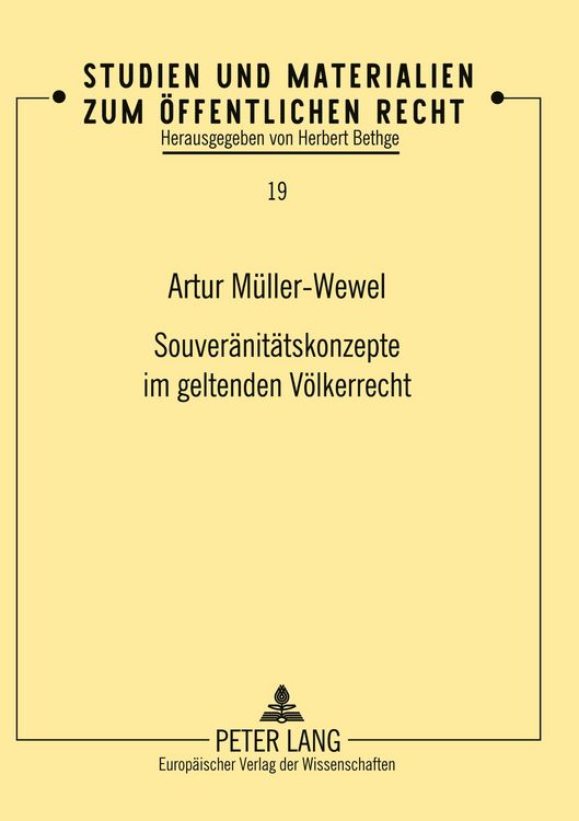 Produktbild: Souver&auml;nit&auml;tskonzepte im geltenden V&ouml;lkerrecht