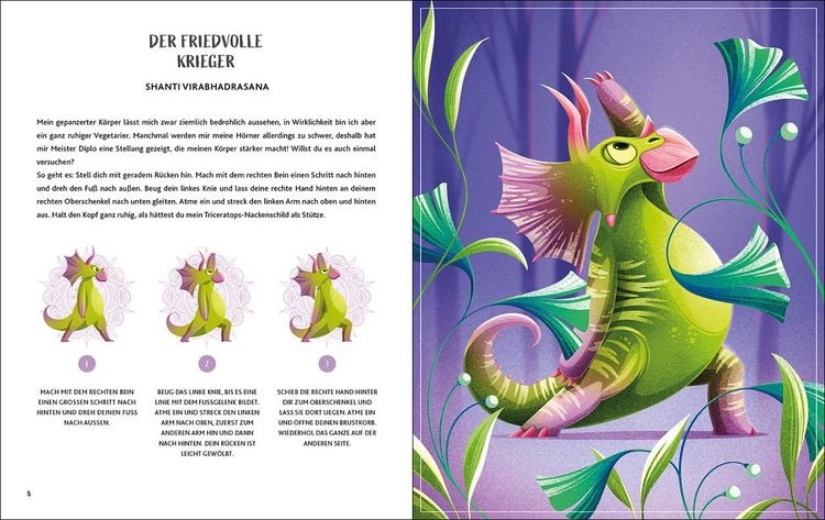 Produktbild: Kinder-Yoga f&uuml;r kleine Dinos