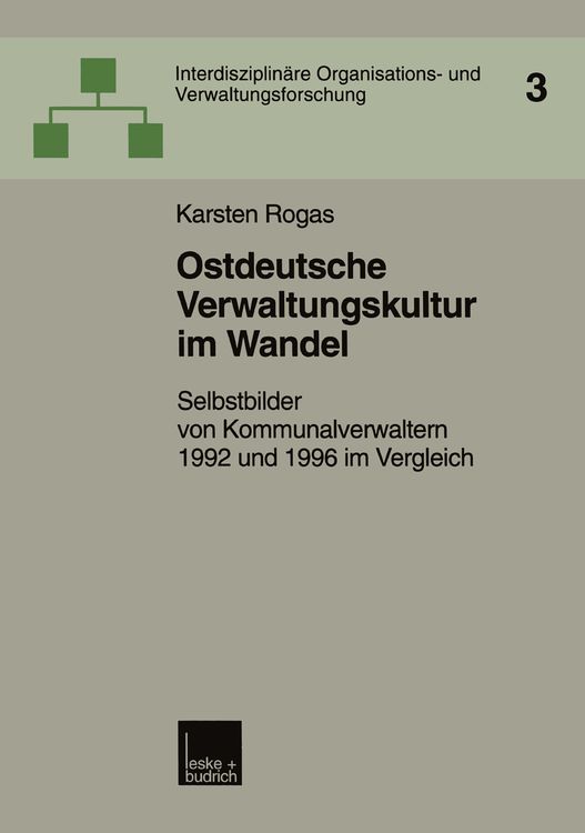Produktbild: Ostdeutsche Verwaltungskultur im Wandel