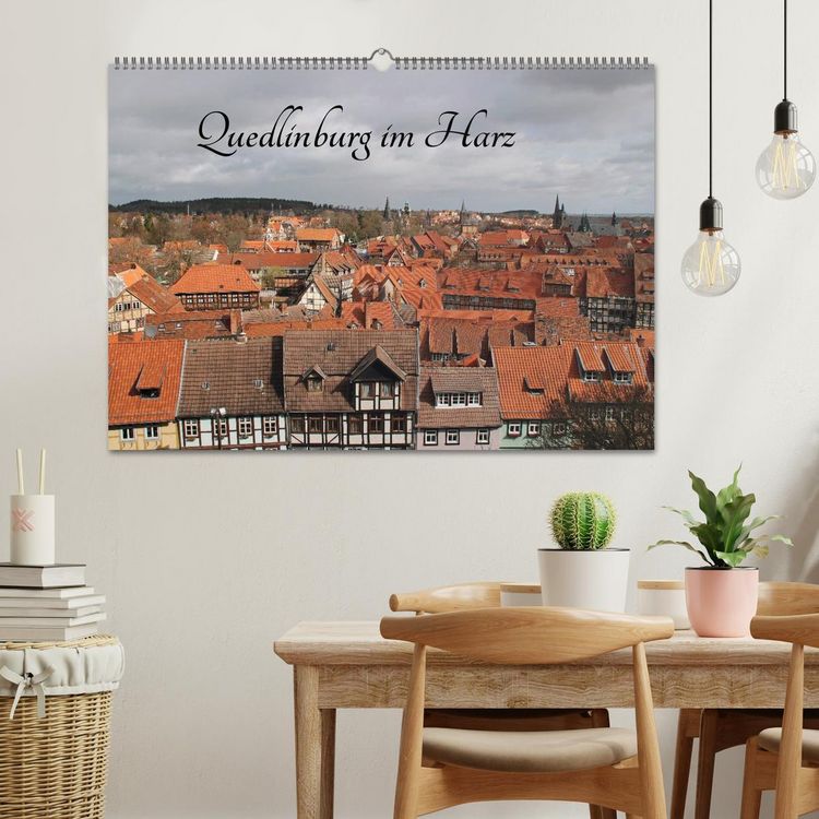 Produktbild: Quedlinburg im Harz (Wandkalender 2026 DIN A2 quer), CALVENDO Monatskalender