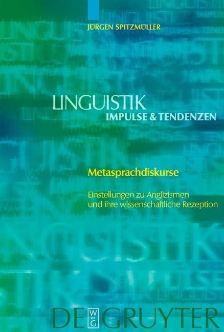 Produktbild: Metasprachdiskurse