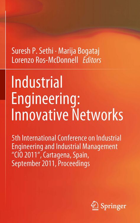 Produktbild: Industrial Engineering: Innovative Networks