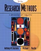 Produktbild: Research Methods:A Process of Inquiry (with Student Tutorial CD-ROM) 5 Book Cased (Hardback)