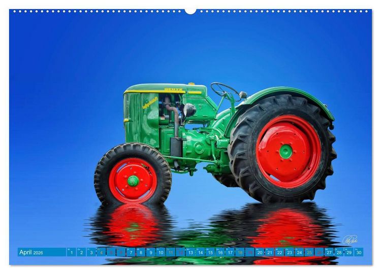 Produktbild: Traktor - Oldtimer (hochwertiger Premium Wandkalender 2026 DIN A2 quer), Kunstdruck in Hochglanz