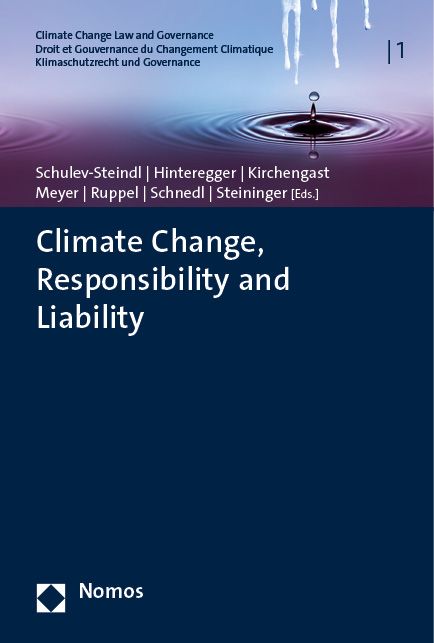 Produktbild: Climate Change, Responsibility and Liability