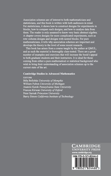 Produktbild: Association Schemes