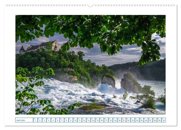 Produktbild: Schaffhausen - n&ouml;rdlichste Stadt der Schweiz (Wandkalender 2026 DIN A2 quer), CALVENDO Monatskalender