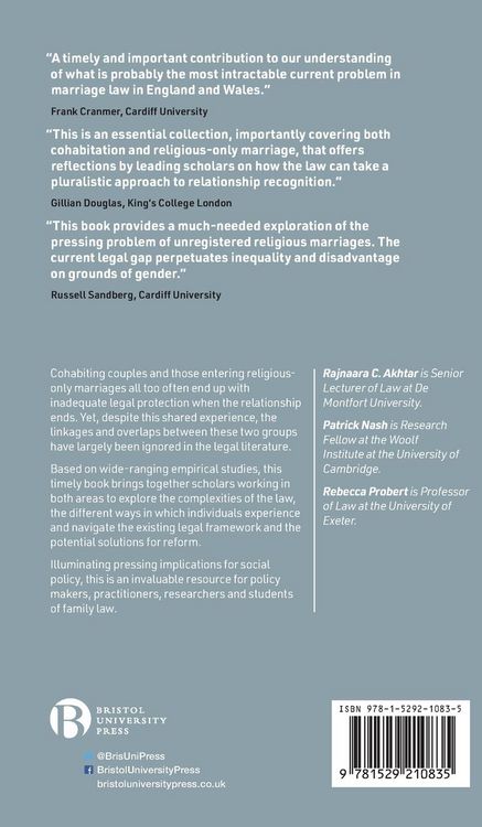 Produktbild: Cohabitation and Religious Marriage