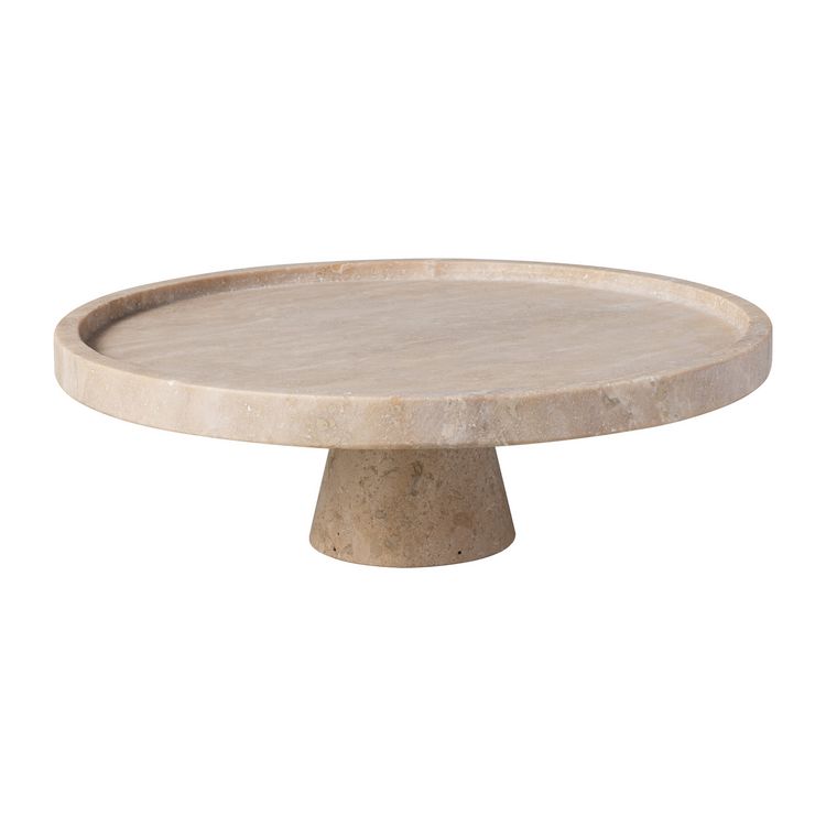 Produktbild: Villeroy & Boch Manufacture Travertine Servierschale mt Fu&szlig;