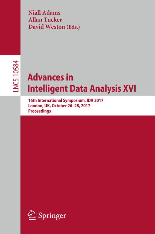 Produktbild: Advances in Intelligent Data Analysis XVI