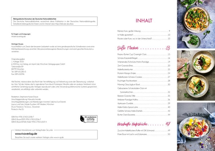 Produktbild: Hafer: Das Koch- und Backbuch