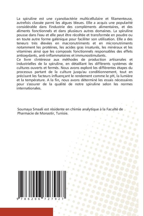 Produktbild: La spiruline