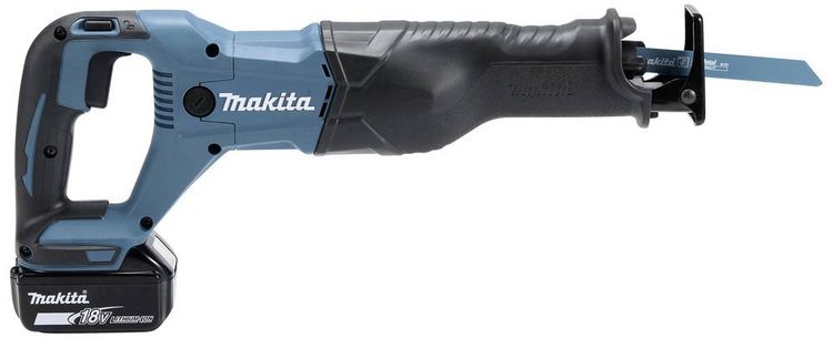 Produktbild: Makita DJR186RT Akku-S&auml;bels&auml;ge DJR186RT inkl. Akku, inkl. Ladeger&auml;t, inkl. Koffer 18 V 5 Ah
