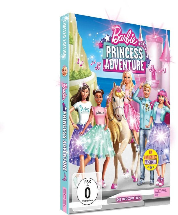 Produktbild: Barbie - Princess Adventure - Im hochwertigen Glizer-Schuber - Die DVD zum Film (Ltd. Edition)