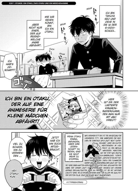 Produktbild: Gibt's denn keine Gyaru, die nett zu Otaku sind?! 01