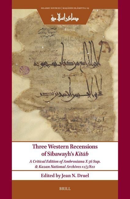 Produktbild: Three Western Recensions of Sībawayh's Kitāb