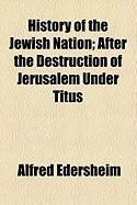 Produktbild: History of the Jewish Nation; After the Destruction of Jerusalem Under Titus