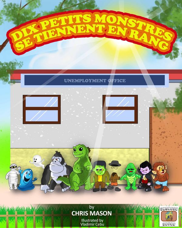 Produktbild: Dix Petits Monstres Se Tiennent En Rang (Foreign editions of Ten Little Monsters Standing in a Line, #2)