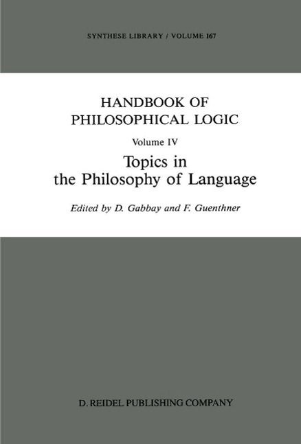 Produktbild: Handbook of Philosophical Logic