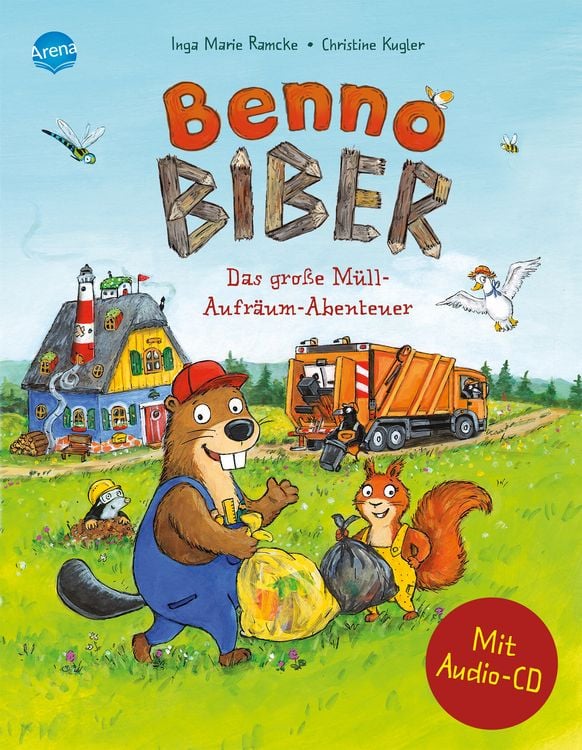 Produktbild: Benno Biber. Das gro&szlig;e M&uuml;ll-Aufr&auml;um-Abenteuer