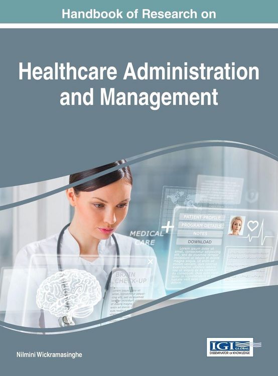Produktbild: Handbook of Research on Healthcare Administration and Management