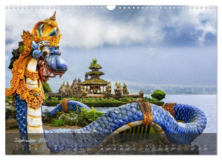 Produktbild: Bali Dreams - Inselzauber in Indonesien (Wandkalender 2026 DIN A3 quer), CALVENDO Monatskalender