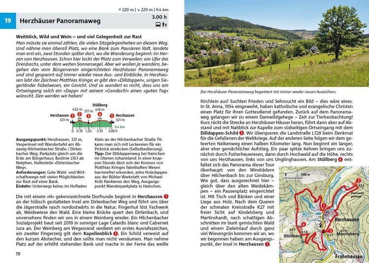 Produktbild: ROTHER Wanderf&uuml;hrer Siegerland und Wittgenstein