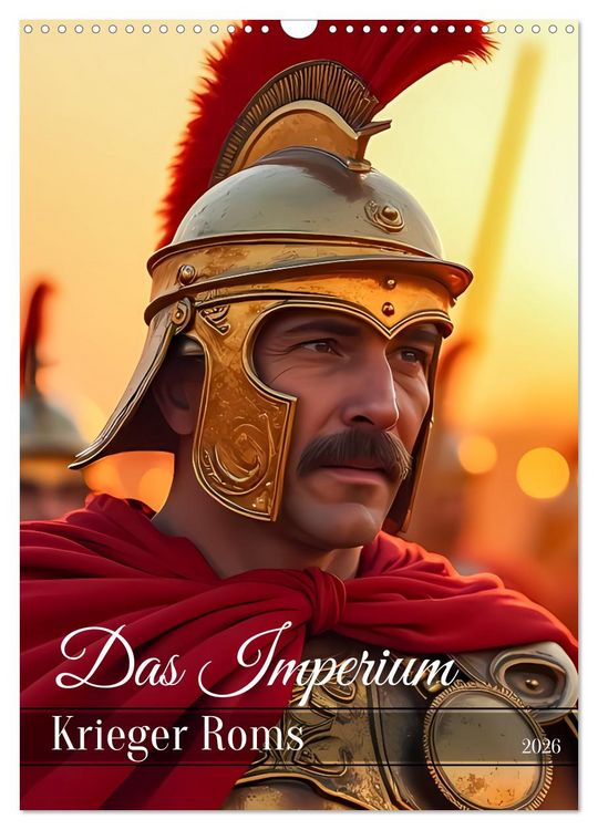 Produktbild: Das Imperium - Krieger Roms (Wandkalender 2026 DIN A3 hoch), CALVENDO Monatskalender