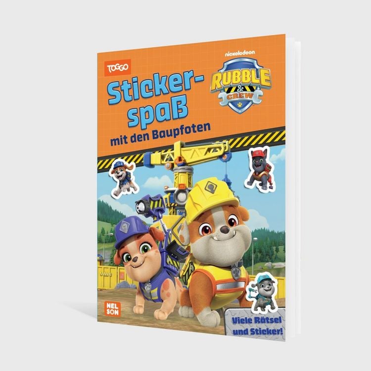 Produktbild: Rubble & Crew: Stickerspa&szlig; mit den Baupfoten