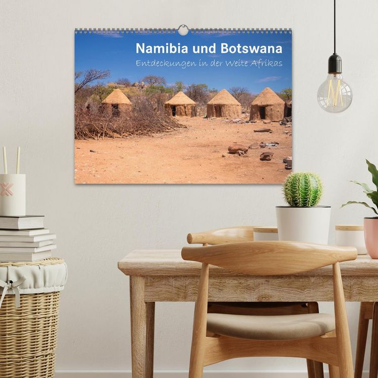 Produktbild: Namibia und Botswana - Entdeckungen in der Weite Afrikas (Wandkalender 2026 DIN A3 quer), CALVENDO Monatskalender