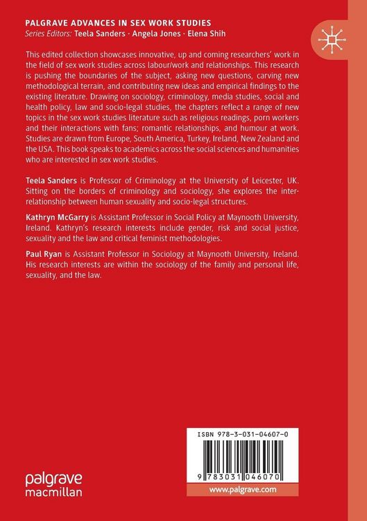 Produktbild: Sex Work, Labour and Relations