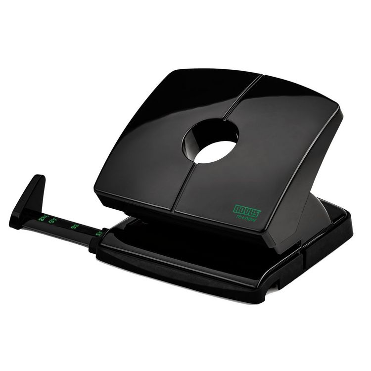 Produktbild: novus B&uuml;rolocher B220 Re+New bis 16 Blatt schwarz