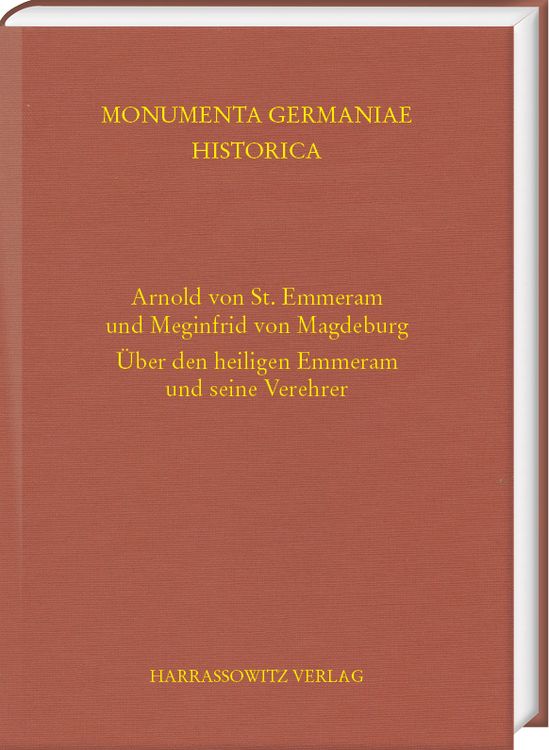 Produktbild: Arnold von St. Emmeram und Meginfrid von Magdeburg
