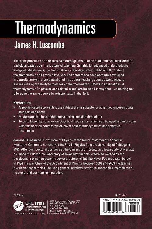Produktbild: Thermodynamics