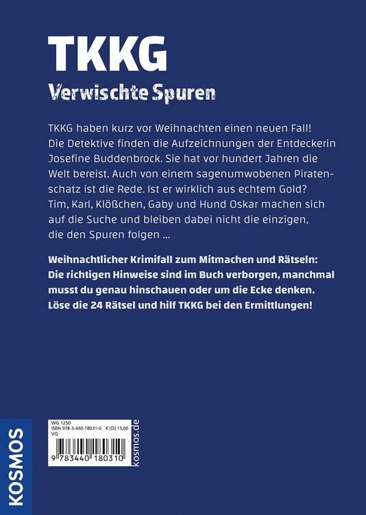 TKKG, Verwischte Spuren