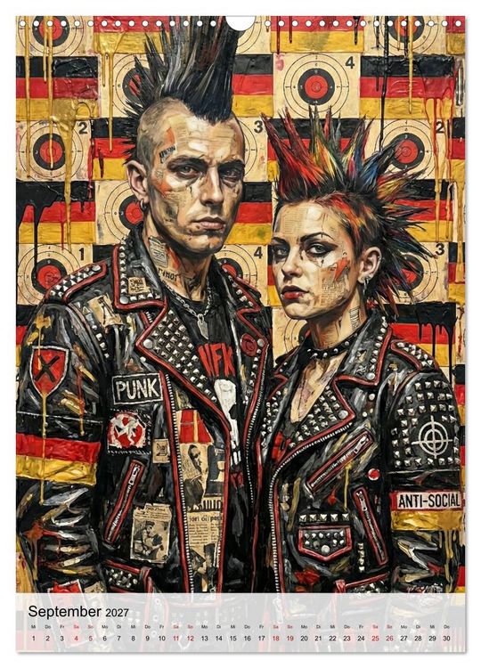 Produktbild: Punk 76 (Wandkalender 2027 DIN A3 hoch), CALVENDO Monatskalender