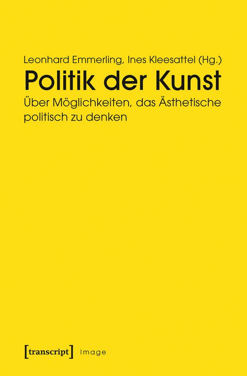 Produktbild: Politik der Kunst