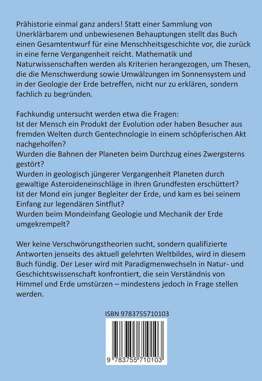 Produktbild: Die wahre(re) Vorgeschichte