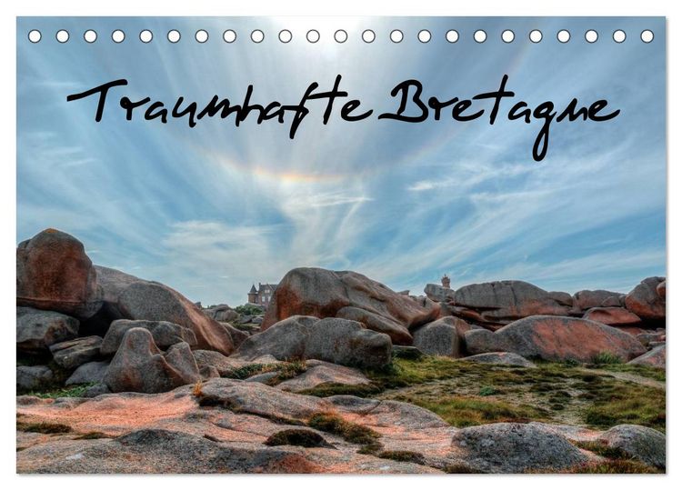 Produktbild: Traumhafte Bretagne (Tischkalender 2026 DIN A5 quer), CALVENDO Monatskalender
