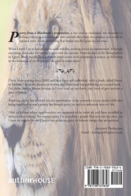 Produktbild: Poetry from a Black Man's Perspective