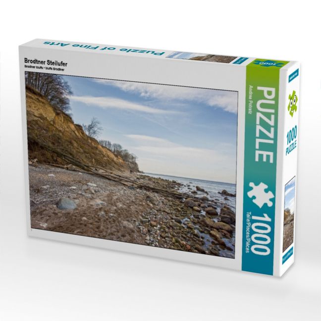 Produktbild: CALVENDO Puzzle Brodtner Steilufer | 1000 Teile Lege-Gr&ouml;&szlig;e 64x48cm Foto-Puzzle f&uuml;r gl&uuml;ckliche Stunden