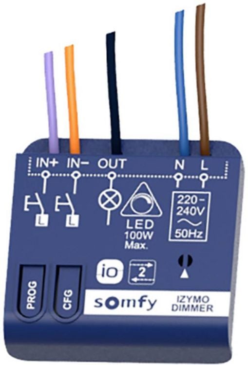 Produktbild: Somfy io 1822663 Funk-Alarmanlagen-Erweiterung Funk-Empf&auml;nger