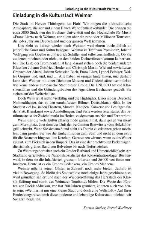 Produktbild: TRESCHER Reisef&uuml;hrer Weimar