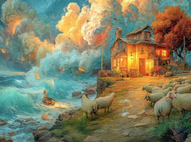 Produktbild: CALVENDO Puzzle Am Wasser | 2000 Teile Lege-Gr&ouml;&szlig;e 90x67cm Foto-Puzzle f&uuml;r gl&uuml;ckliche Stunden