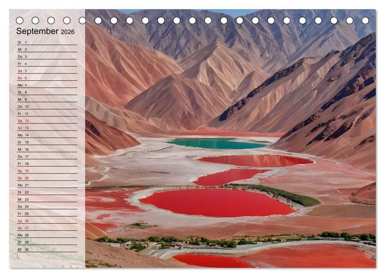 Produktbild: Magische Momente mit Naturspektakeln (Tischkalender 2026 DIN A5 quer), CALVENDO Monatskalender