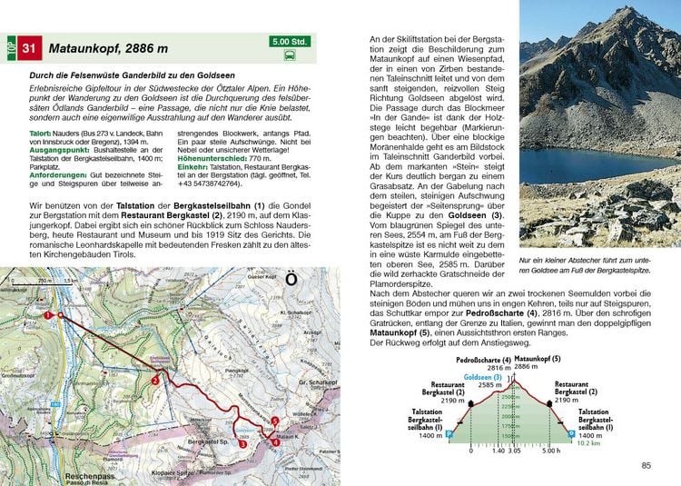 Produktbild: ROTHER Wanderf&uuml;hrer Kaunertal - Oberinntal
