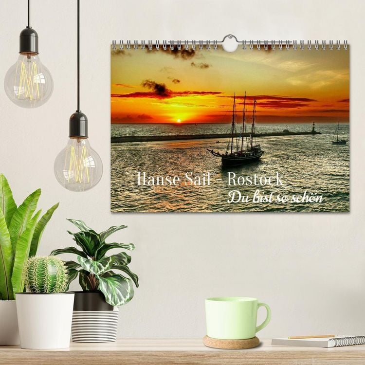 Produktbild: Hanse Sail - Rostock. Du bist so sch&ouml;n (Wandkalender 2027 DIN A4 quer), CALVENDO Monatskalender