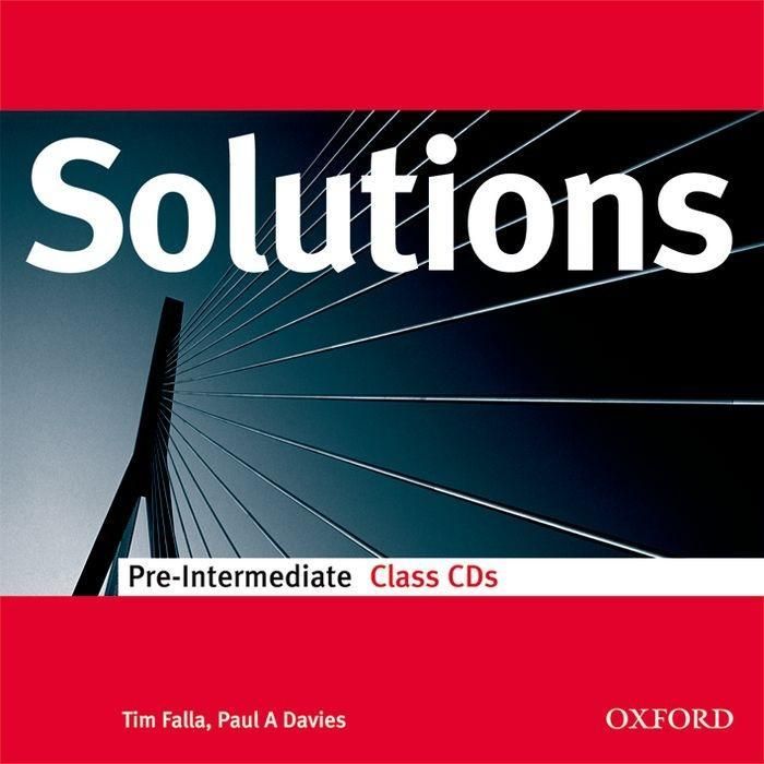 Produktbild: Solutions Pre-Intermediate: Class Audio CDs (2)